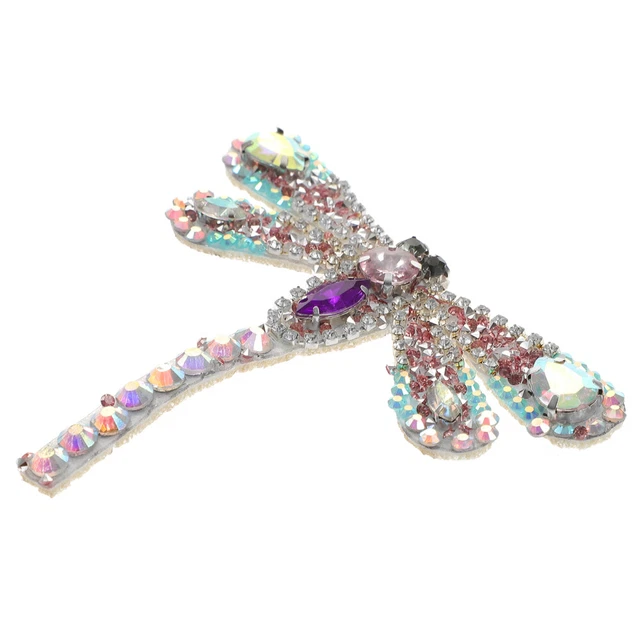 Rhinestone Patches Shoes Wedding Embellishment Sew Applique Pearl