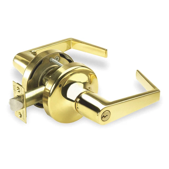 YALE AU5408LN X 605 Lever Lockset,Mechanical,Classroom