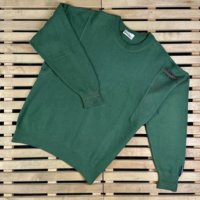 Mens Sweater Sweatshirt Carlo Colucci Vintage Size 56 XXL