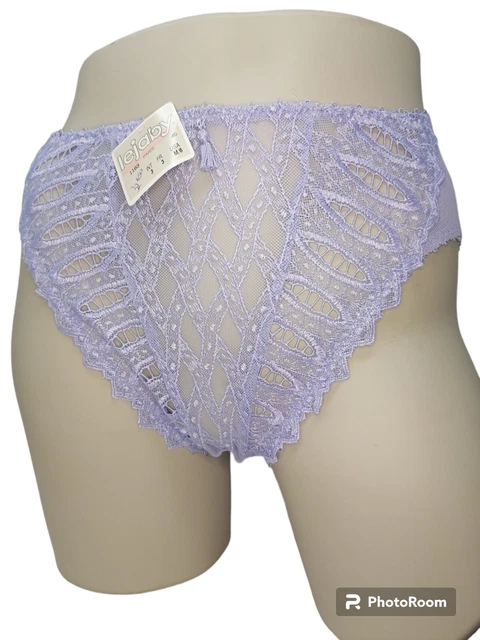 Culotte Dentelle Lejaby Elixir Couleur Mauve Taille FR40/EUR38 - Neuf Avec étiquettes