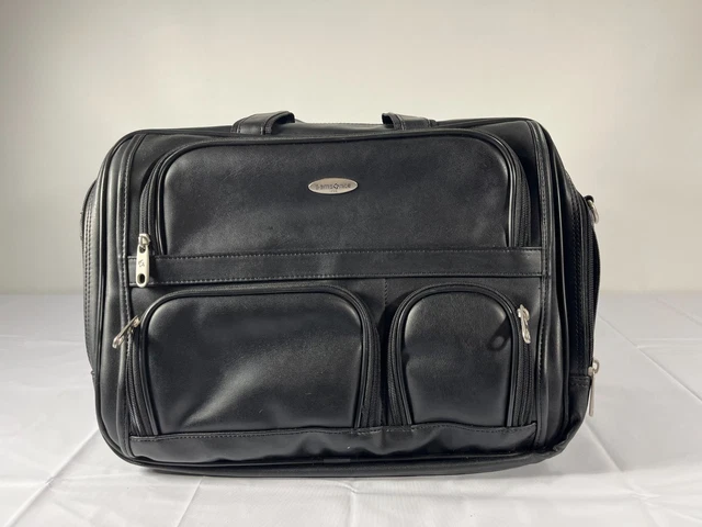 Expandable Samsonite Model 1910 SAMSONITE 1910 VINTAGE Black