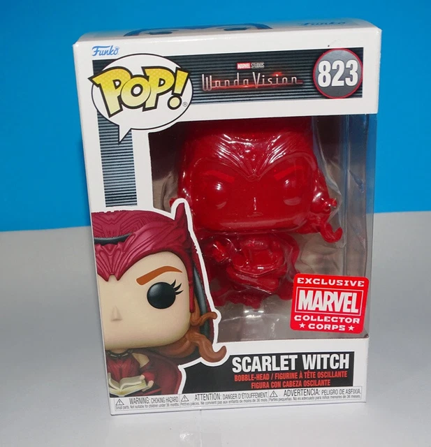 FUNKO POP! 823 Scarlet Witch WandaVision collector corp exclusive +P