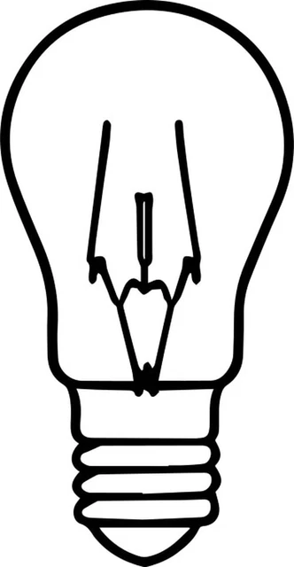 Lightbulb Idea SVG Files, Vector Files