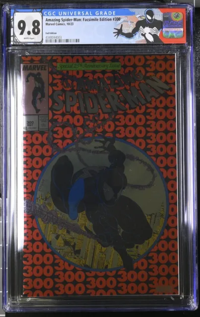 Amazing Spider-Man #300 Facsimile Foil Edition CGC 9.8 - Marvel 2023