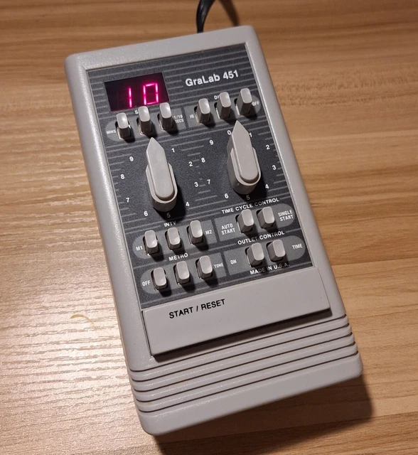 Temporizador electrónico Grablab 451 - probado funcionando y limpio