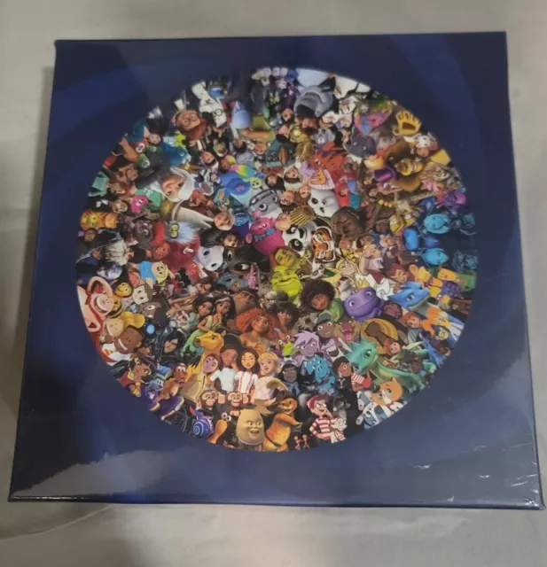 RARE Employee Exclusive DreamWorks Anniversary 1000 Pcs Puzzle Collector's Item