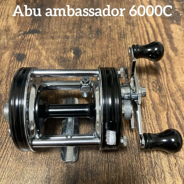 ABU AMBASSADOR 6000C Limited Edition Fishing Reel with ABU AMBASSADOR 6000C Limited Edition Fishing Reel with