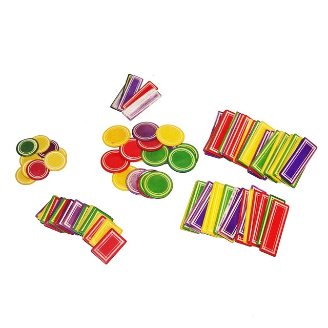 LOT D'ANCIENS JETONS EN OS jeux fin XIXe Bistrot Cartes EUR 38,00