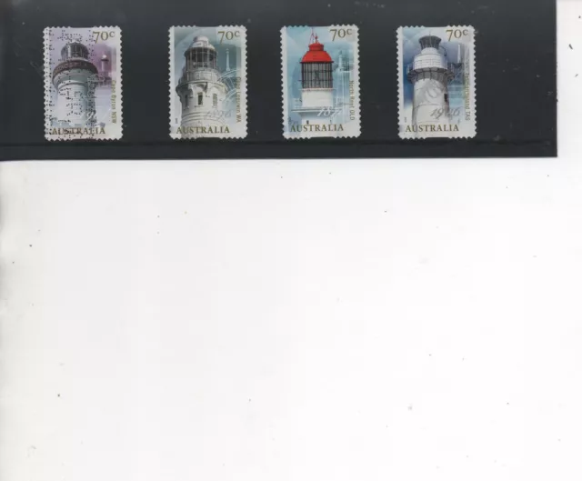 Australia Stamps 2015 Lighthouses Self Adhesive set of 4 fine used SG4392-95