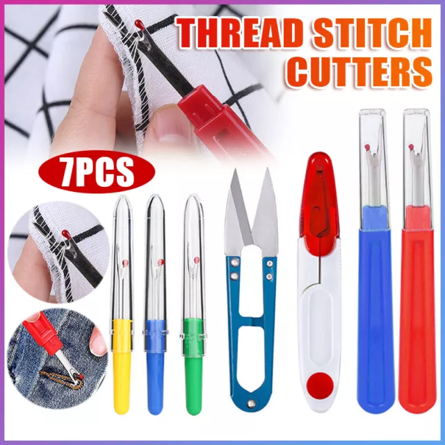 Seam Ripper Stitch Unpicker Thread Cutter Sewing Cross Embroidery Remover  Tools