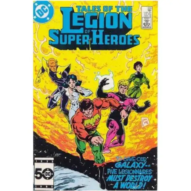 Tales of the Legion #333 in Near Mint + condition. DC comics [c"