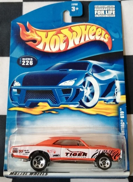 Hot Wheels Pontiac GTO 1967 - Série HW Racing 2012 - Long Card Américaine - Neuf