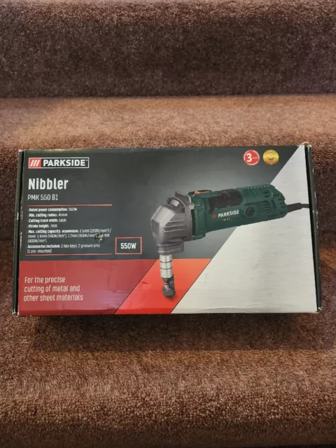 Parkside Nibbler Per il taglio preciso di metallo e altri materiali in lamiera