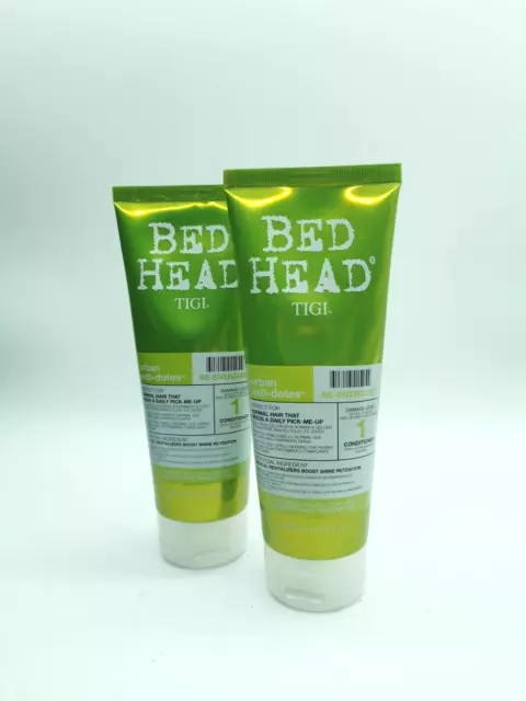 2x TIGI Bed Head Urban Antidotes Re-Energize Conditioner 200ml G144