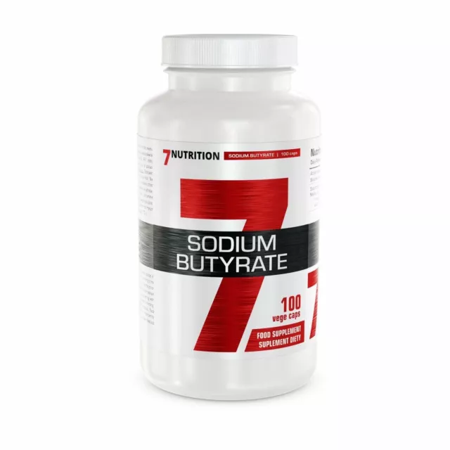 Sodium Butyrate 580mg - 100 Vege Kapseln - (30% Butyric Acid) Natrium Butyrat