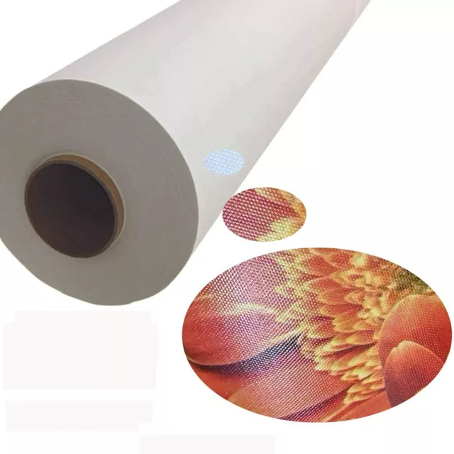 Digital Inkjet Printing Poly-Cotton Matte Canvas 17"30"36"(Width) Rolls