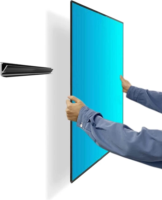 No Stud TV Wall Mount, Drywall Studless TV Hanger No Damage, No Drill, Non Screw No Stud TV Wall Mount, Drywall Studless TV Hanger No Damage, No Drill, Non Screw
