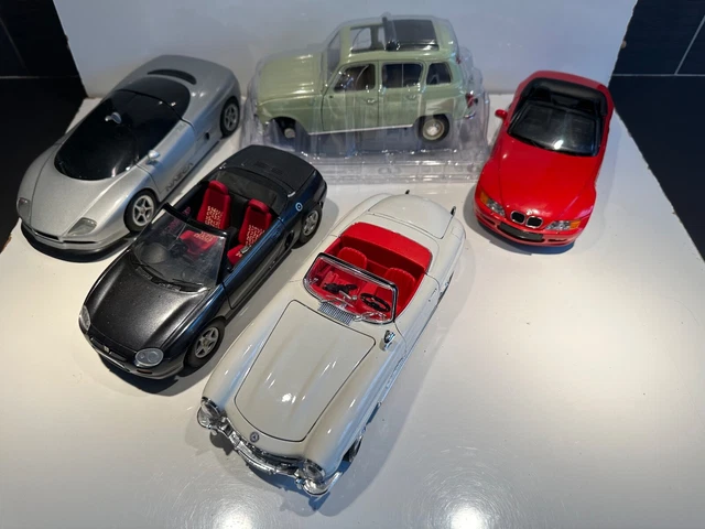 1/18 Solido Ut Models Burago Revell Corgi Lot Voitures 4L Z3 300Sl Mazda M12 Mgf