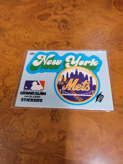 1979 Fleer Grand Slam Baseball Hi-Gloss Sticker New York Mets