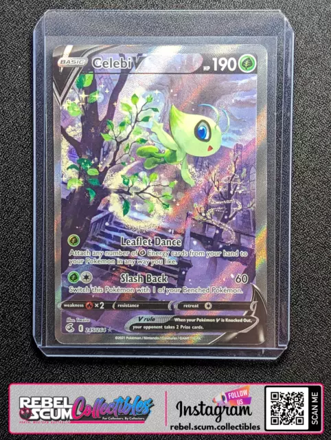 Celebi V (Alternate Art) | 245/264 | Fusion Strike | MINT