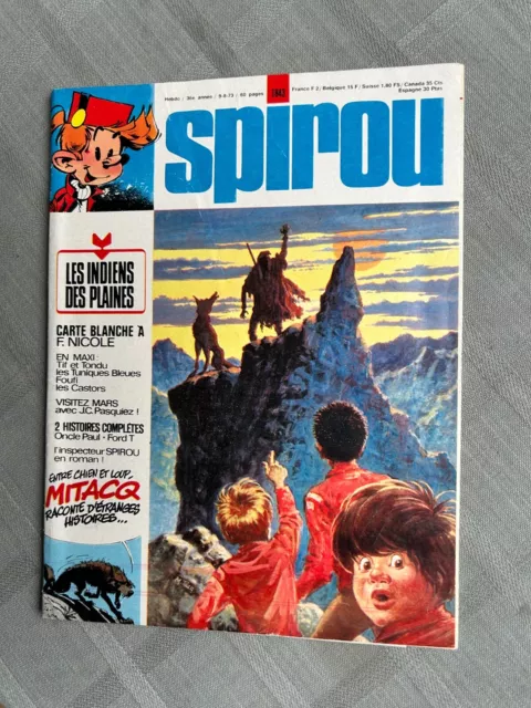 Hebdo Spirou N°1843 Complet Du Supplément En Très Bon État