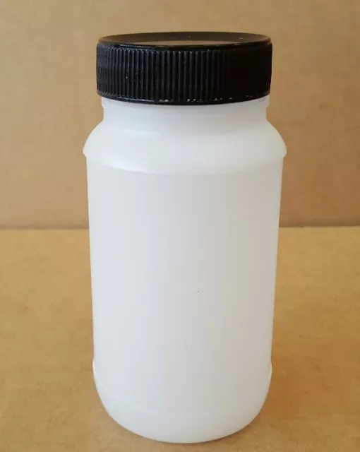 5 X 175ml Plastique Large Bouche Bouteille Avec Bouchon,Liquide Savons Huiles De