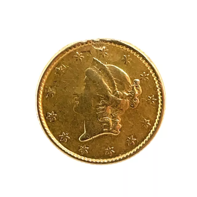 1853 G$1 Liberty Head Gold Dollar Coin #3  - Type 1