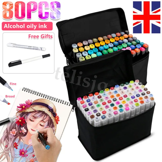 150pcs Children's Watercolor Pens Student Painting Set Gift Box Art Supplies  Holiday Paintbrushes Hk
