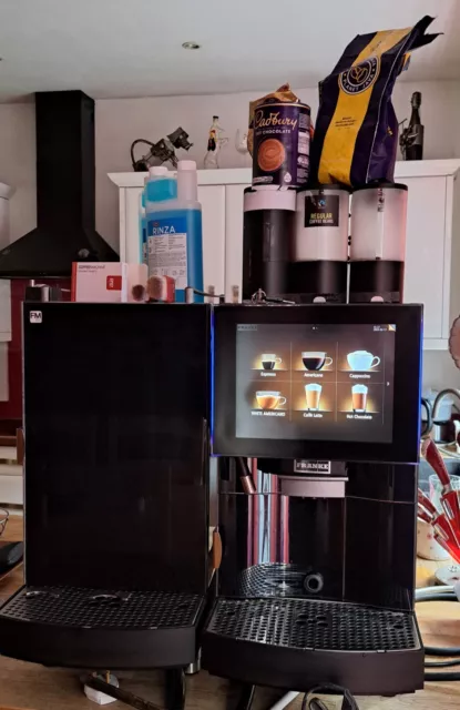 Franke coffee machine with milk station