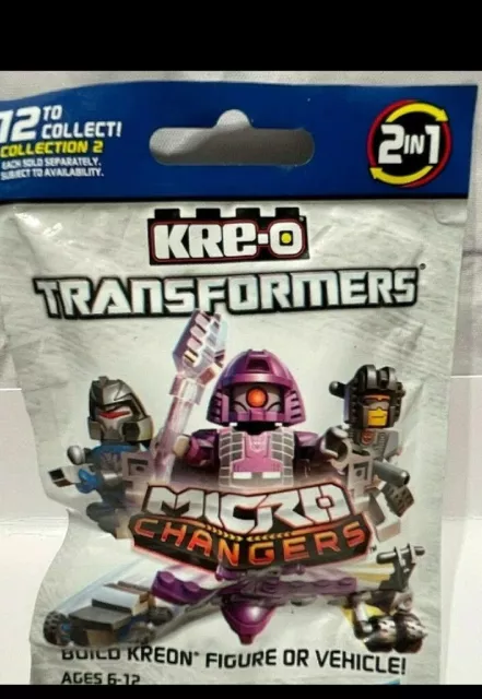 KRE-O Transformers Micro Changers Collection 2, Listing Is For 3 Blind Bags