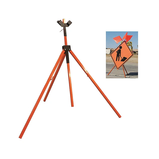 DICKE T155 Tripod Sign Stand,Steel