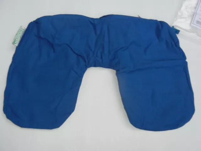 Blue Cloud Soft Inflatable Travel Pillow NWOT