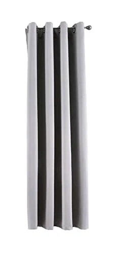Gardinenbox Newyork 201920600 Lot de 1 Rideau occultant Thermique à œillets i...