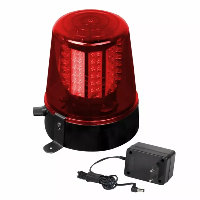 Jb Systems LED POLICE LIGHT RED Revolving Beacon 108 LED XL