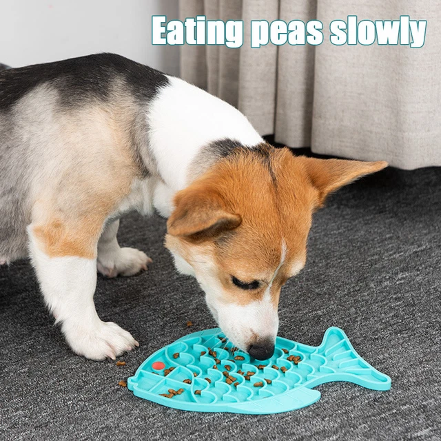 Pet Supplies Silicone Cat Dispensing Mat Dog Bowls Feeding Lick Pad Slow Feeder