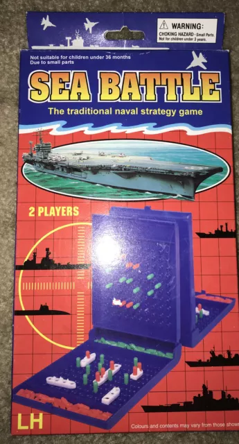 VINTAGE BOARD GAME Sea Battle The Traditional Naval Strategy Game NOS ...