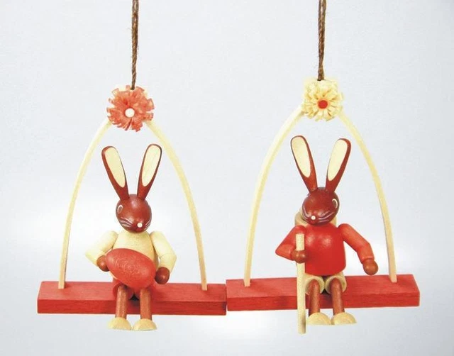 Decorazione di Pasqua 1 Lepre Pro Acquisto Natura Impiccagioni Letto Altezza