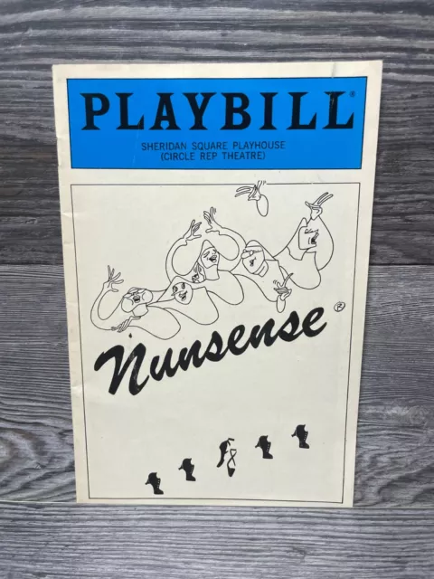 Nunsense, Sheridan Square Playhouse, July 1986, Broadway Playbill
