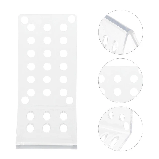 Telaio di supporto in acrilico separatore scaffale in acrilico separatore merci magazzini
