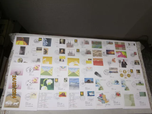 Bund/Belege/FDC ab 2000er Jahre, 52 o,  Posten & Lots, Gestempelt