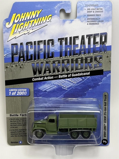 WWII GMC CCKW 2.5 Ton 6x6 Truck Johnny Lightning JLML007A