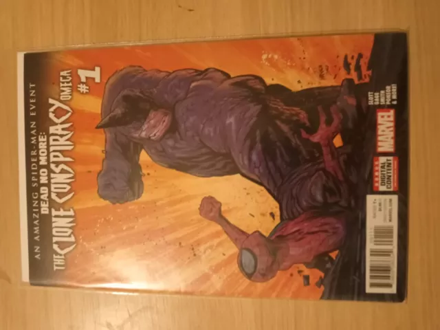 Marvel Comics Dead No More The Clone Conspiracy Omega #1 1St Print Vf+