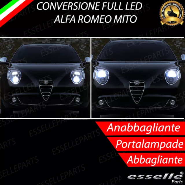 Kit Full Led Alfa Romeo Mito My2014 Anabbaglianti Abbaglianti Canbus Xenon