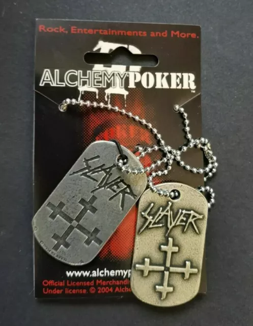Alchemy Poker Slayer Dog-Tag Pendant Metal