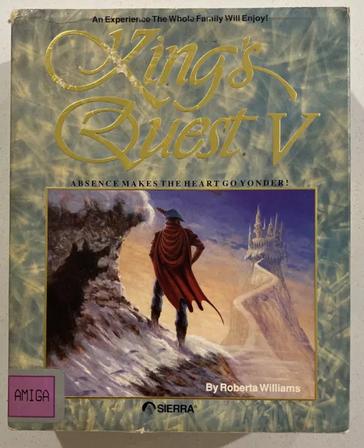 King's Quest V Game By Sierra Rare Amiga Game