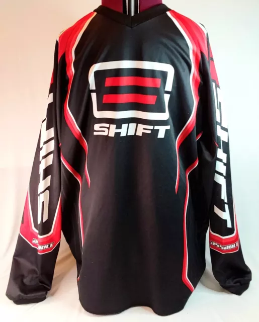 Vintage '90s Shift Assault Motocross Racing Jersey Mens L Preowned VG Condition