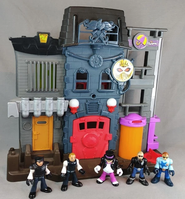 Imaginext dc super friends legends of batman crime hot sale alley