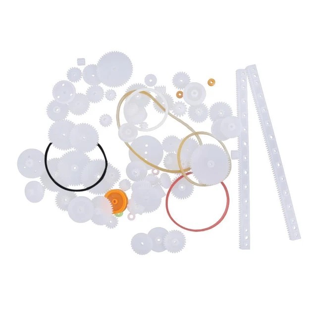 Mixed Color 75pcs Gears DIY Making Accessories
