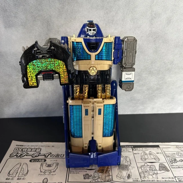 Robot Power Rangers Megazord GogoFive DX - Bandai, Figurine Occasion