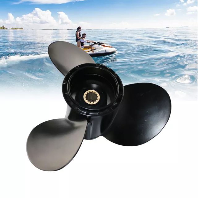 Boat Propeller 10 1/2x11 For Evinrude&Johnson Outboard 2-3Cyl 15-35HP 14 Tooth Boat Propeller 10 1/2x11 For Evinrude&Johnson Outboard 2-3Cyl 15-35HP 14 Tooth